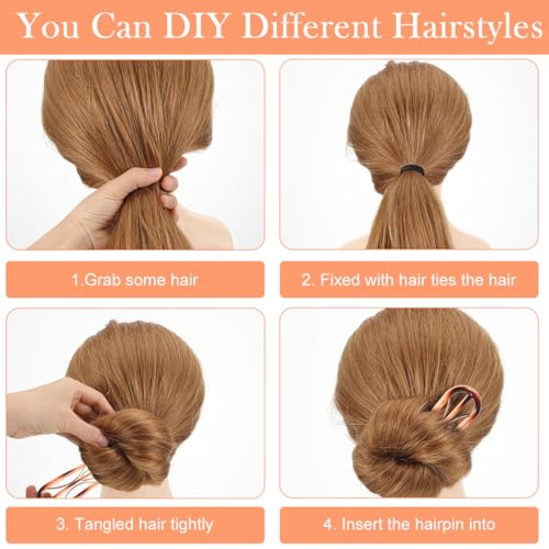 MAYCREATE® 10PCS French Hair Pin U Pins for Styling Bun Acrylic Accessories Women Ladies Gift MAYCREATE® 10PCS French Hair Pin U Pins for Styling Bun Acrylic Accessories Women Ladies Gift